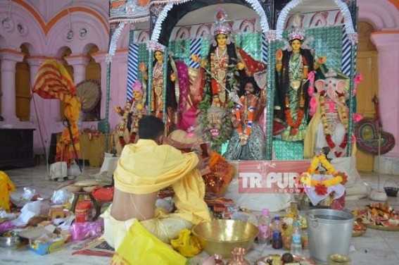 A ‘Navami’ without Bloodshed at Agartala’s ancient Durga Bari : No Buffalo sacrifice as Tripura High Court bans ‘Bali’ system in state temples A ‘Navami’ without Bloodshed at Agartala’s ancient Durga Bari : No Buffalo sacrifice as Tripura High Court bans ‘Bali’ system in state temples